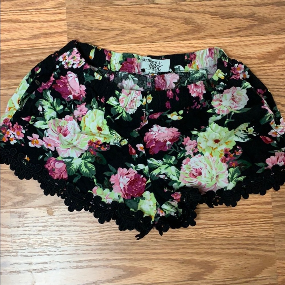 Floral shorts